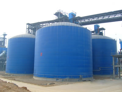 围场水泥钢板库改造